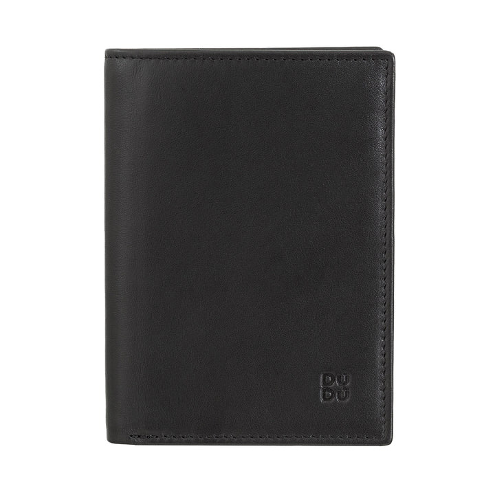 Dudu Men's Wallet for RFID Book en cuir multicolore avec foudre