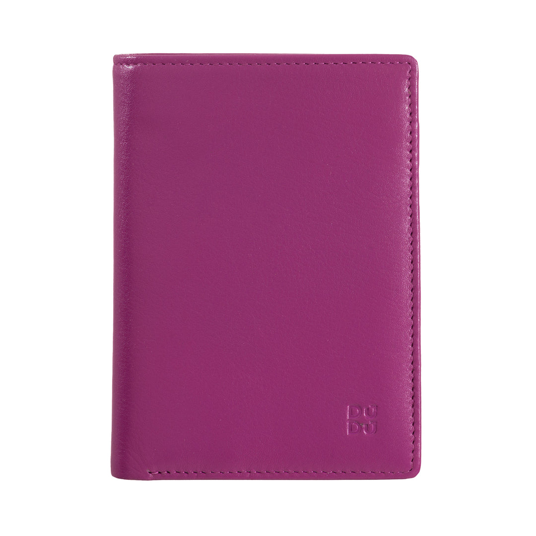 Dudu Men's Wallet for RFID Book en cuir multicolore avec foudre