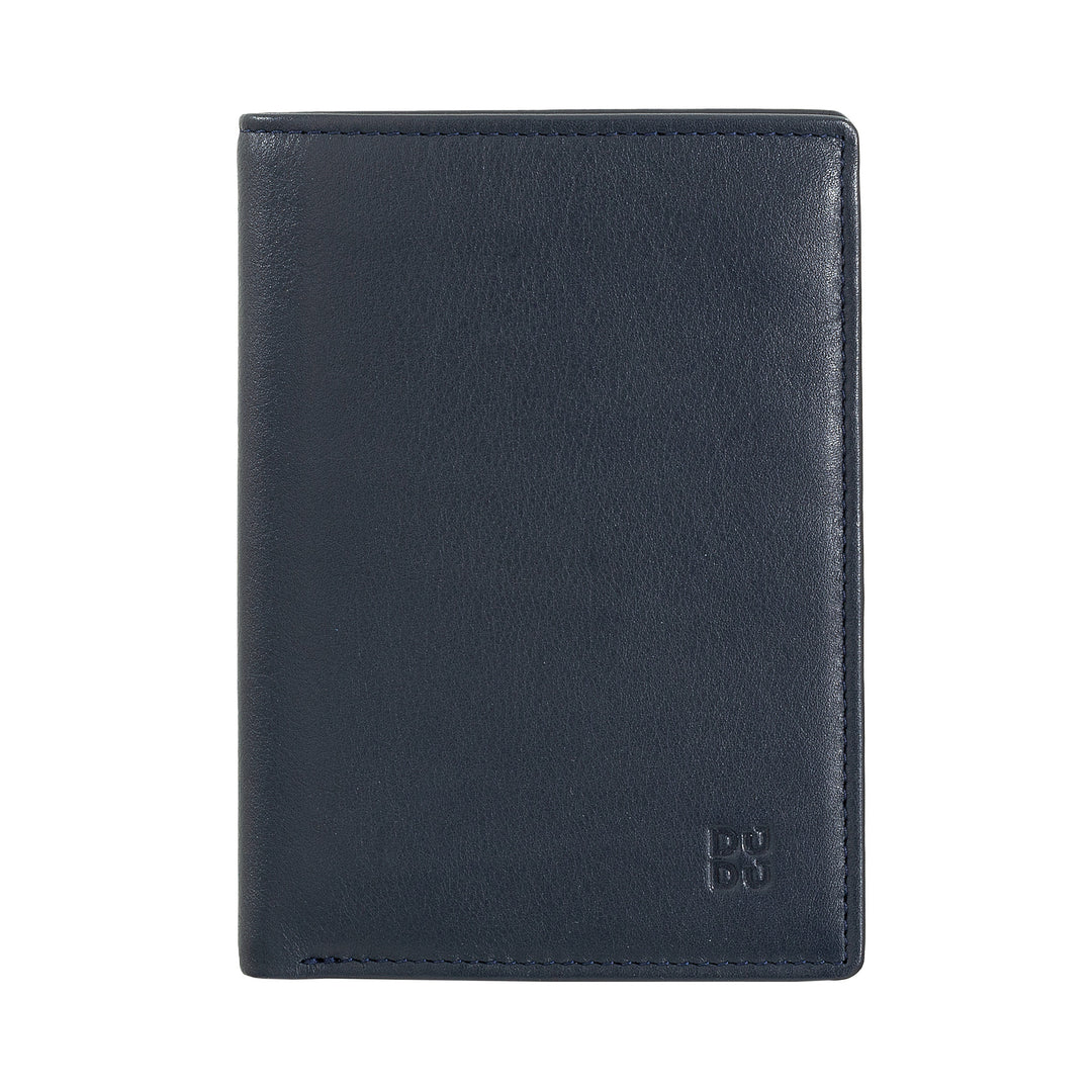 Dudu Men's Wallet for RFID Book en cuir multicolore avec foudre