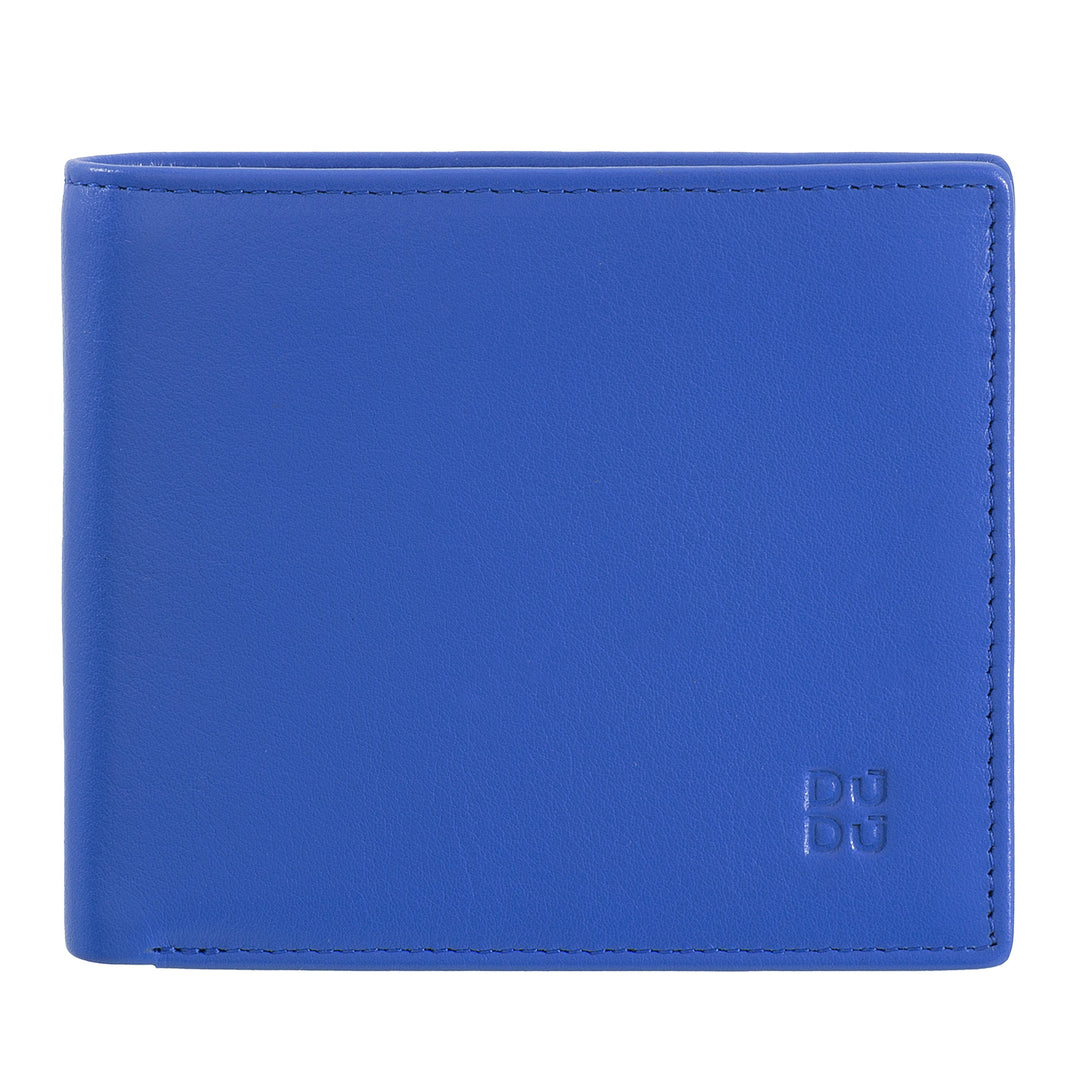 Dudu Small RFID Men's Leather Men's Portfolio avec portefeuille de porte