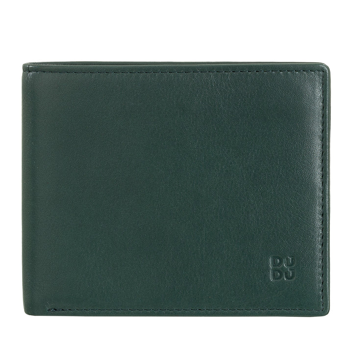 Dudu Men's Portfolio RFID Credit Cards in Real Leather à partir de 8 billets Cards Holder