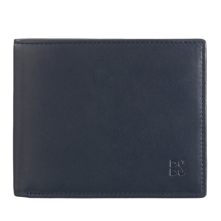 Dudu Men's Portfolio RFID Credit Cards in Real Leather à partir de 8 billets Cards Holder