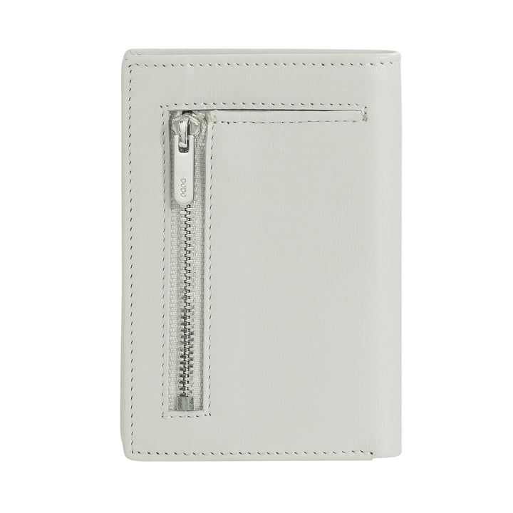 Dudu Men's Wallet en petit cuir, portefeuille compact pour hommes slim avec porte-carte de crédit, détenteur de billets en espèces, zip de porte, avec protection RFID