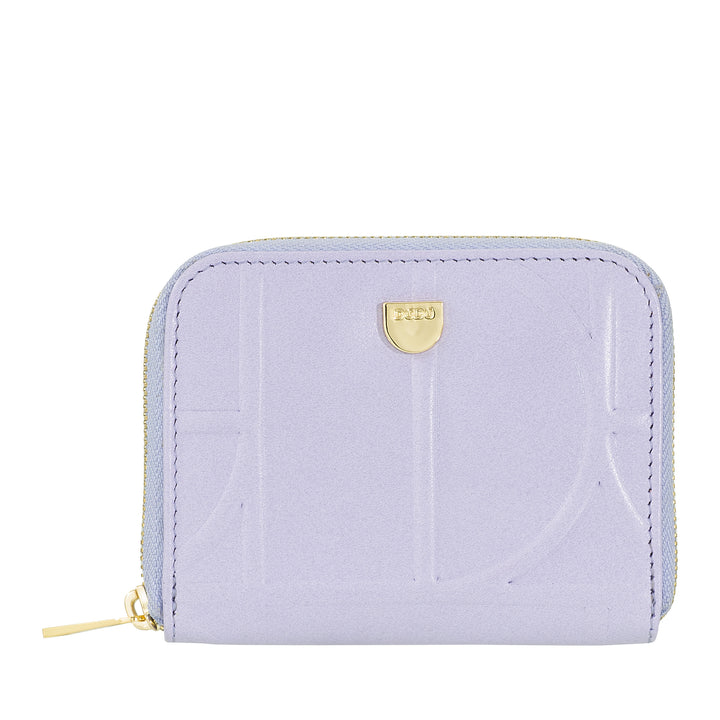 Dudu Portamonete Men femme Small Passeble en cuir pastère avec charnière, Poches de porte-carte - Small portefeuille compact