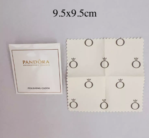 Pandora panno lucidante metalli preziosi polishing cloth 95x95mm
