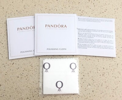 Pandora panno lucidante metalli preziosi polishing cloth 95x95mm