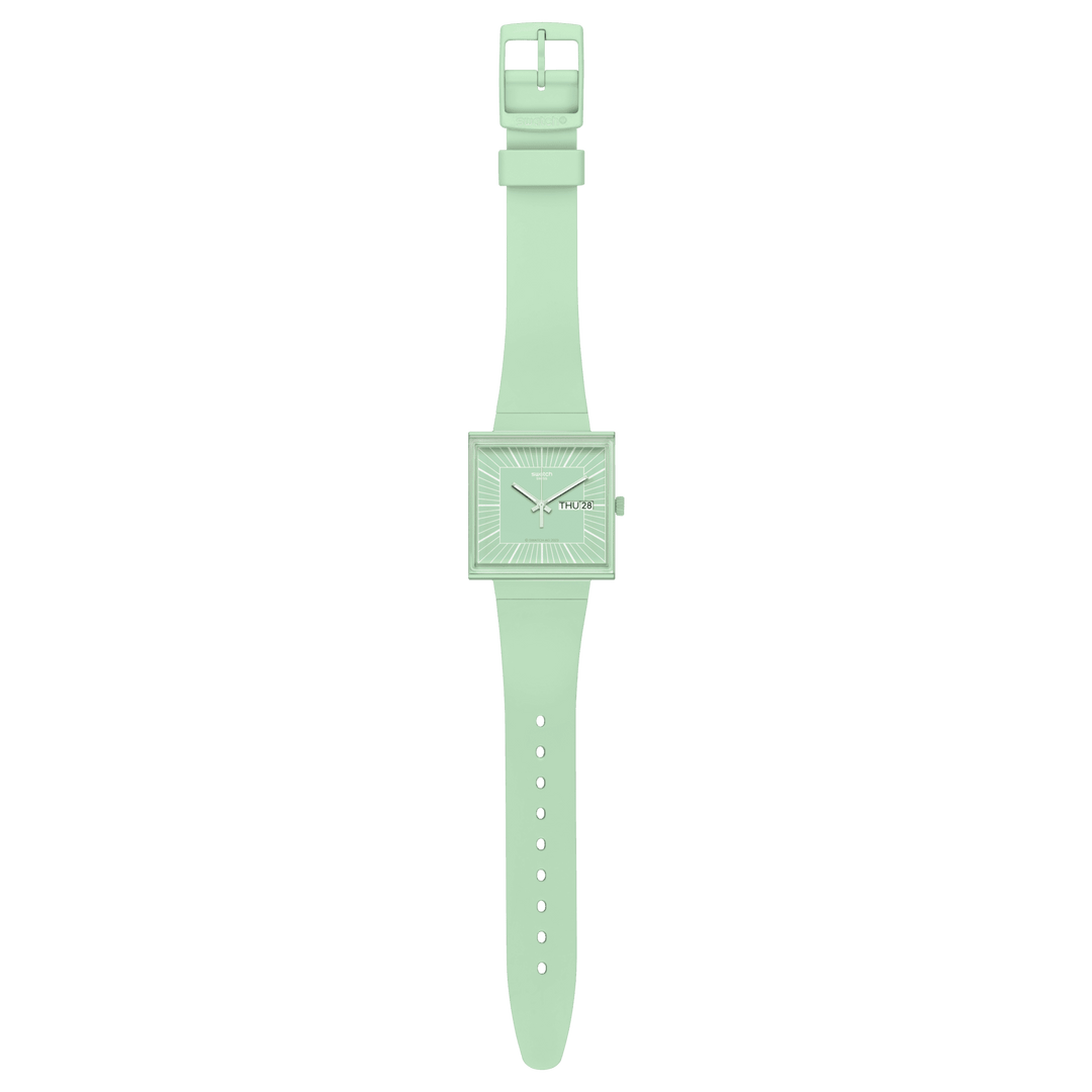 Swatch orologio WHAT IF…MINT? Bioceramic What If? Collection 33mm SO34G701 - Capodagli 1937