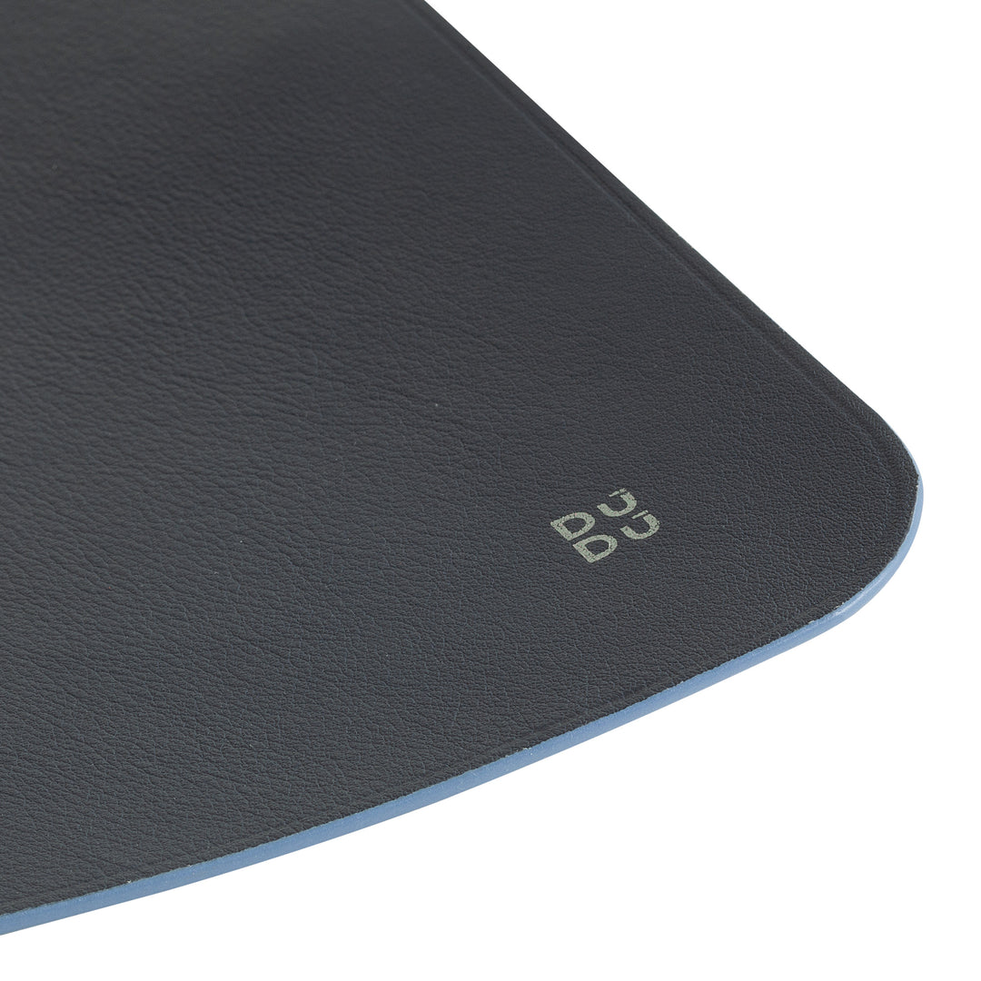 DUDU Soft leather mouse mat, thin, design, 25x22 cm, non -slip, desk mouse, colored