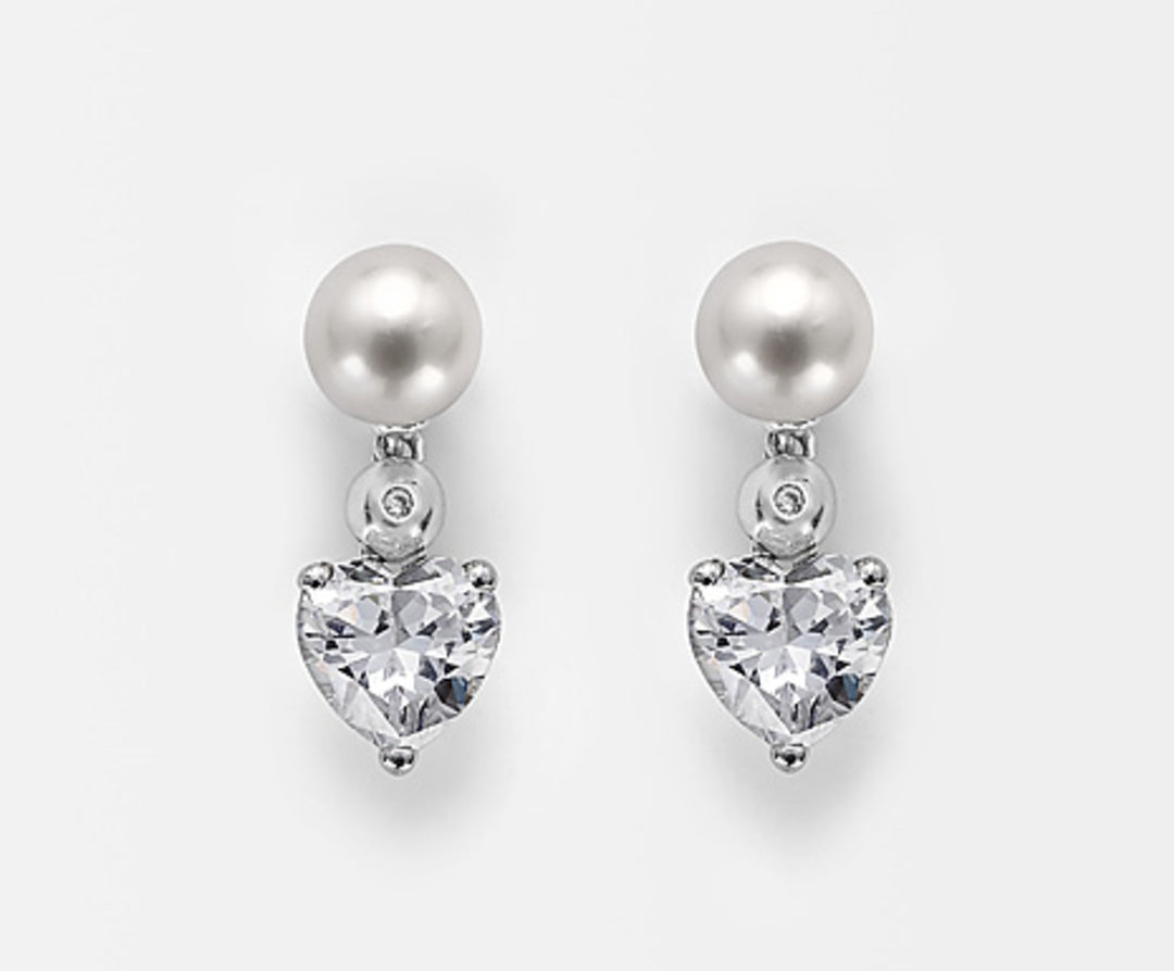 Mikiko or ag925 fw 7/7,5 zirc. white heart 8mm MO7466A4BIANCO0