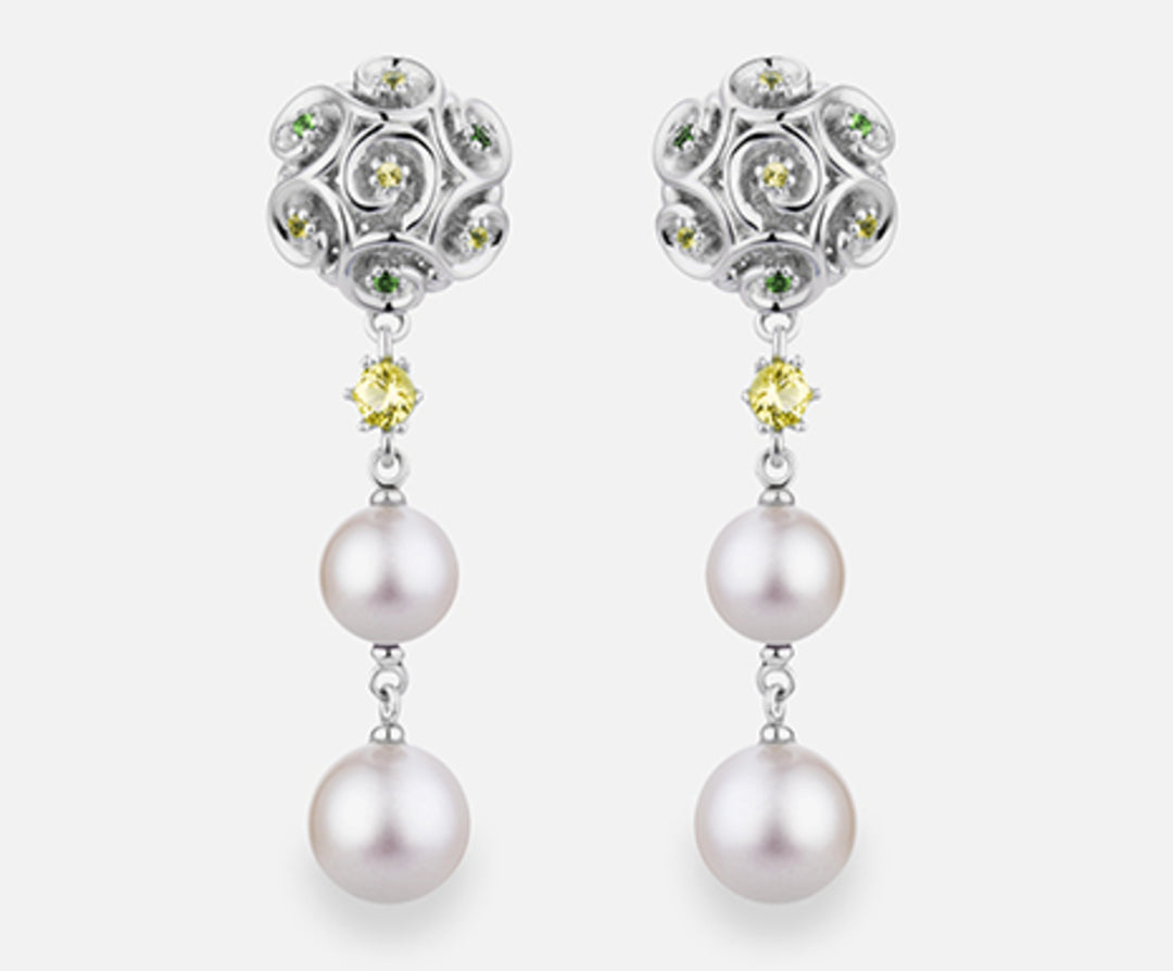 Nihama or ag925 fw 6,5/7 7,5/8 gem green swarovski NO7582A4VERDE00