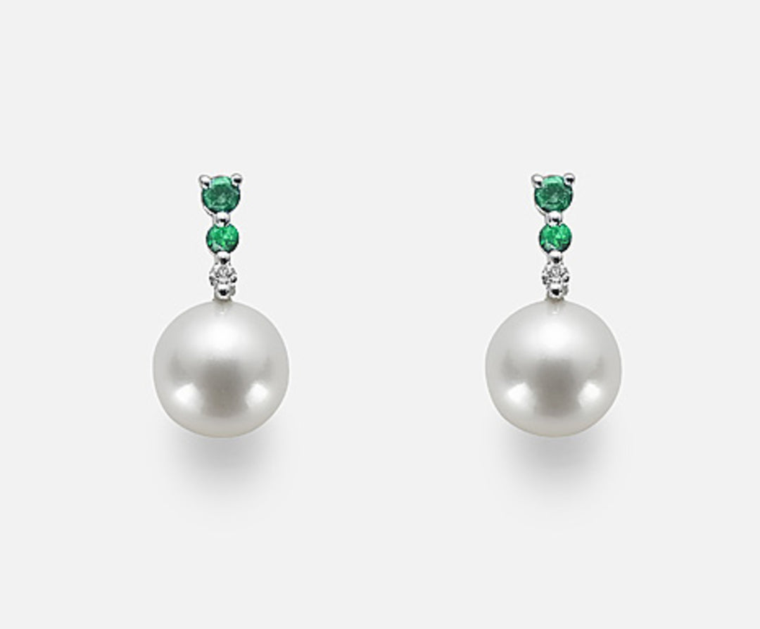 Mikiko or 18k fw 7/7,5 dia ct.0,03 smeraldi ct.0,09 MO1544O4FABI070