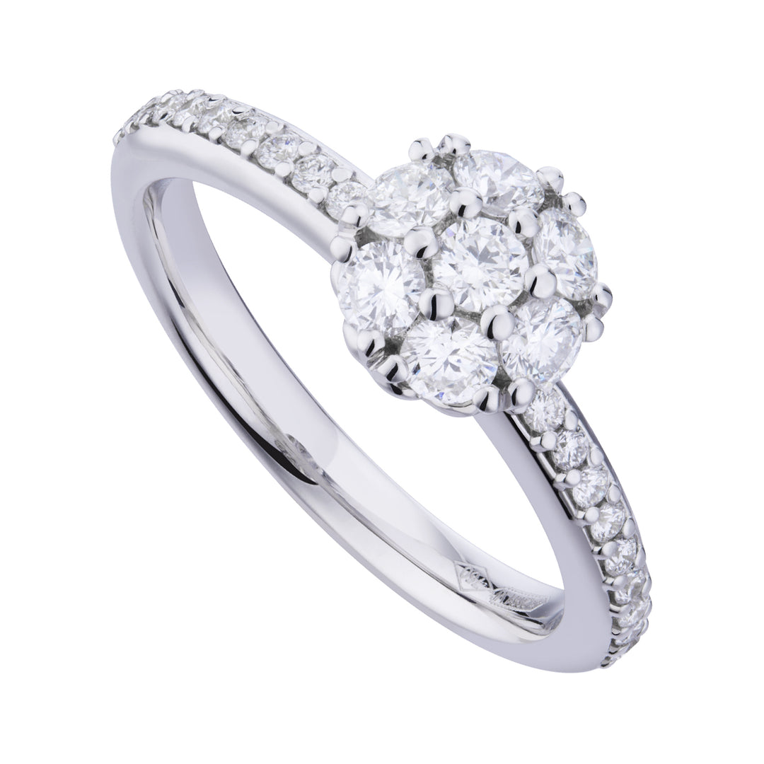 Golay-Bouquet-Ring mit Diamanten APVC025DI-20010110008