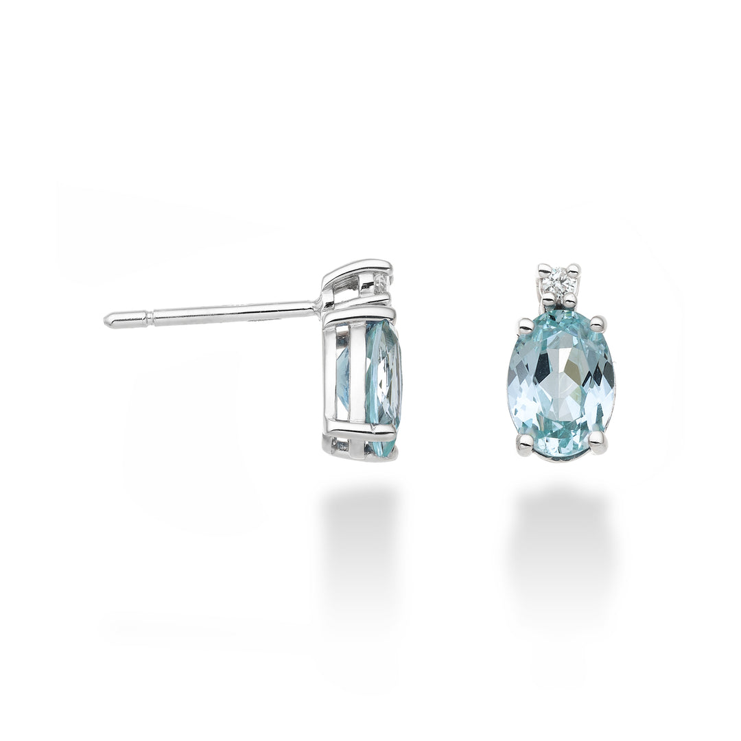 Nihama oder 18k ovaler Paraiba-Turmalin 7x5 ct.1,60 Durchm. ct.0,03 NO5024O4PAR
