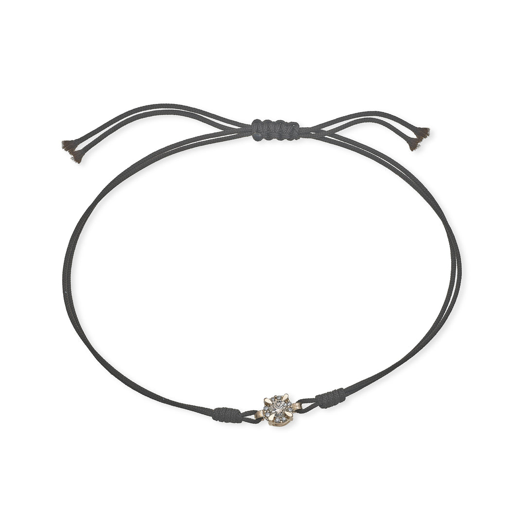 Mikiko br 18k ct.0,06 diam marron, carré taille 1 or rose/marron MB5053O3BW1MA