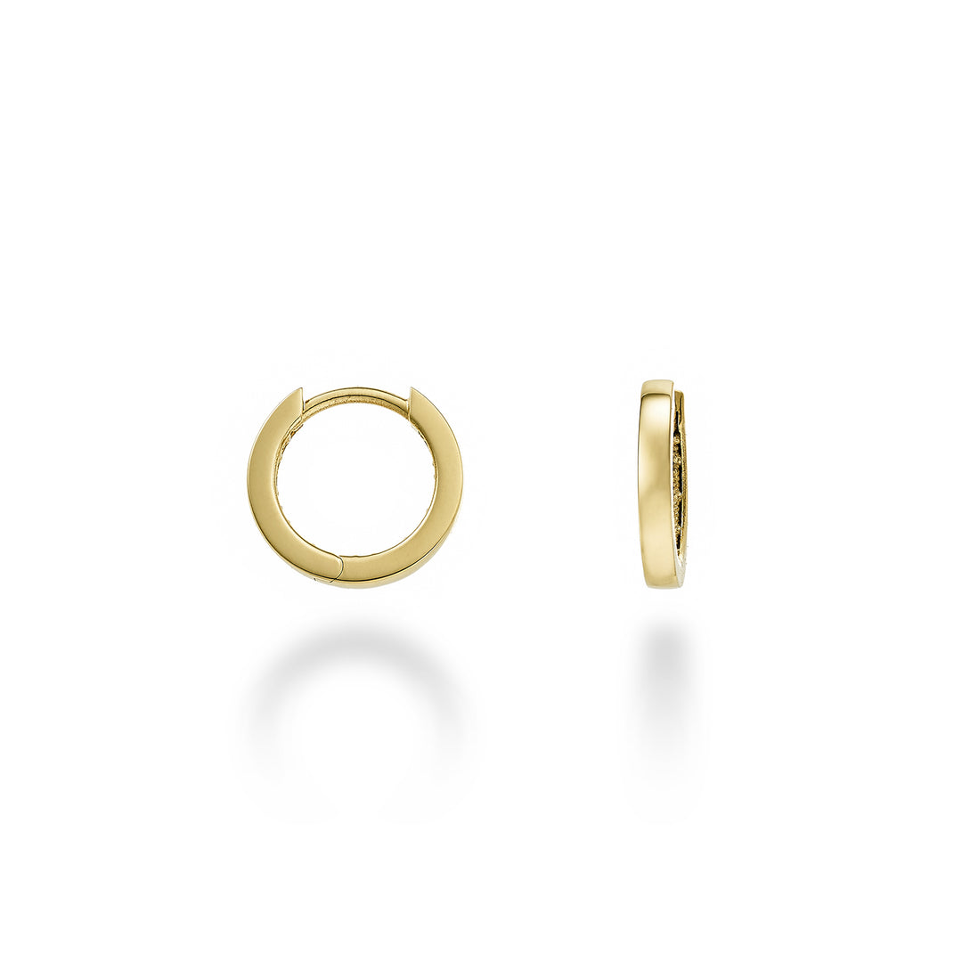 Mikiko ou rond en or jaune 18 carats diam. int. 0,90x0,90 cm MO5098O1ROUND