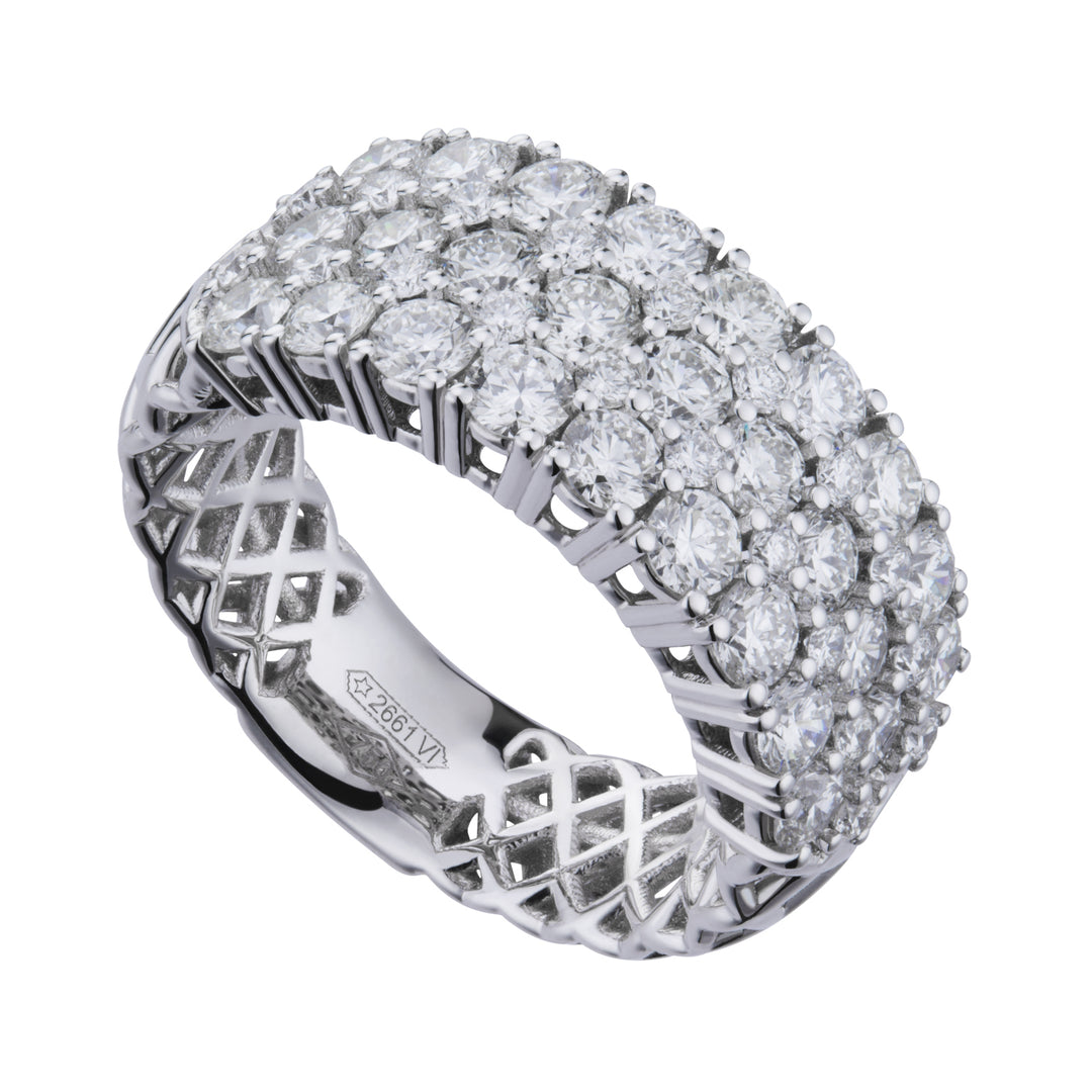 Golay halbrunder Bandring mit Diamanten AFMG010DI2-23030110078