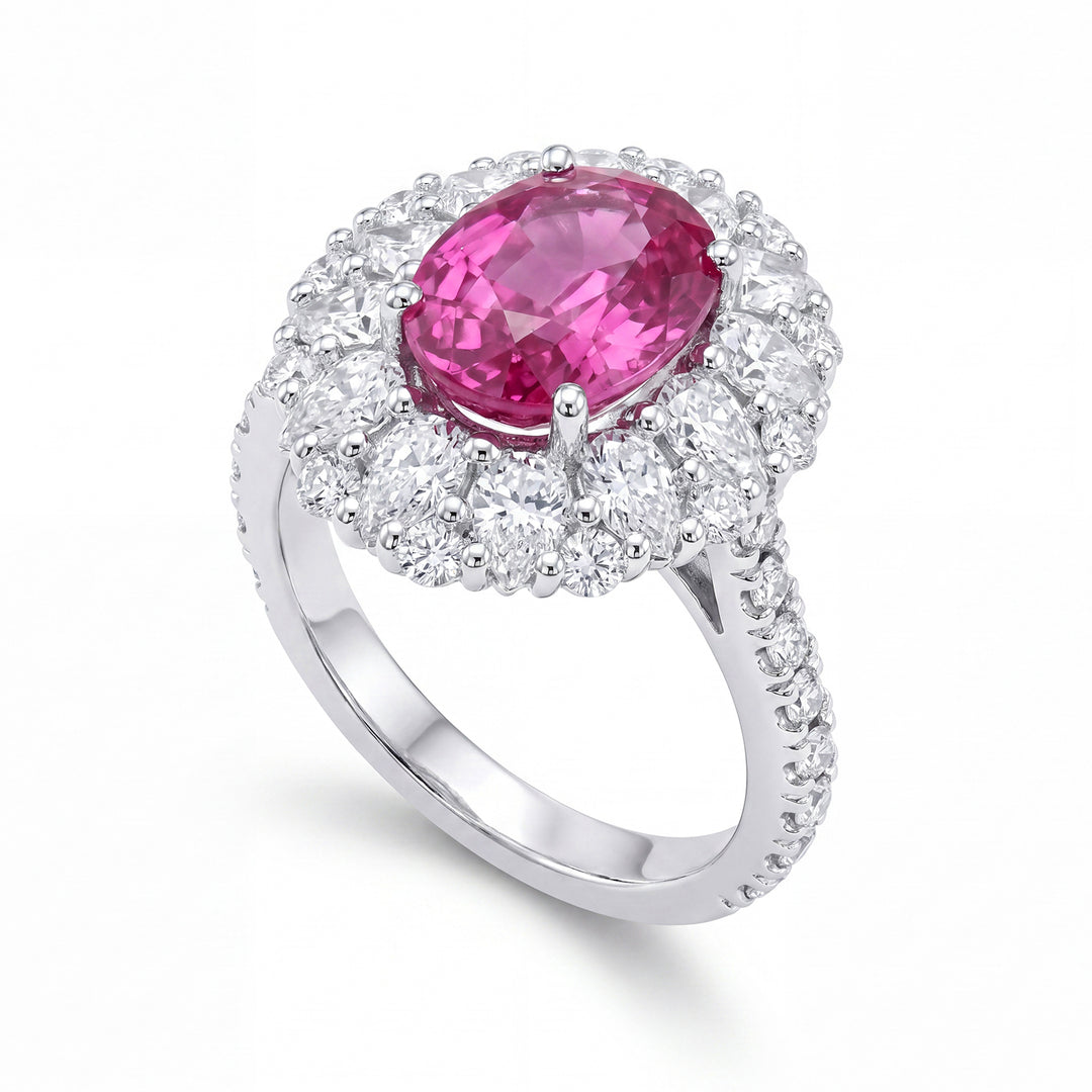 Golay rosa ovaler Zaff-Ring, Fortsetzung. Tropfen + runder Vorbau inkl. ACLCG428DIZP-24068110064