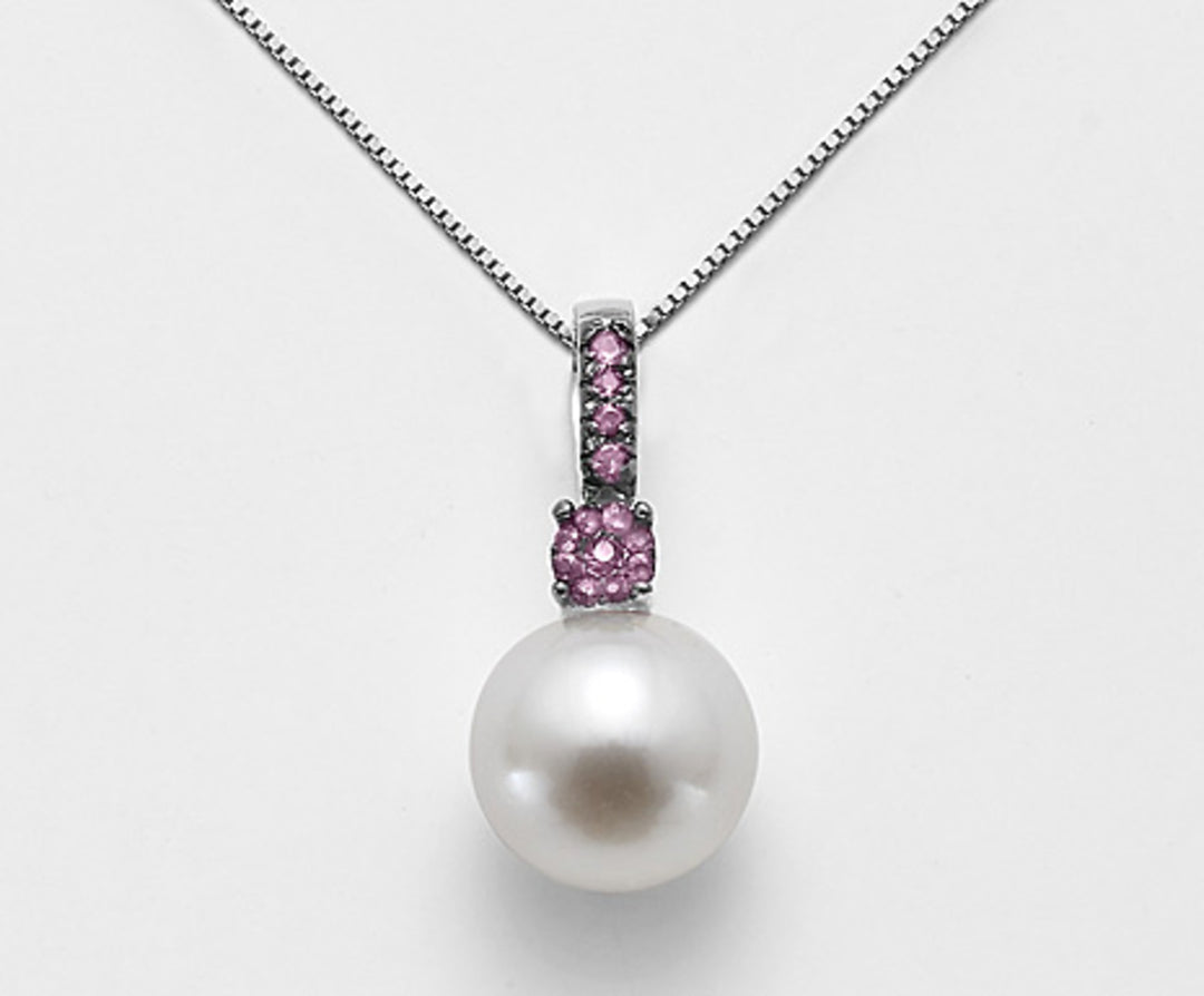 Nihama cl 18k fw 10/10,5 saphirs roses 0,13 ct ND0998O7ZAFFROSA