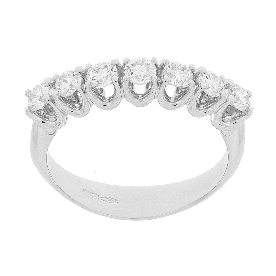 World Diamond Group linear riviera ring 7 stones ct. 0.70 ANE3007-70-22200110058