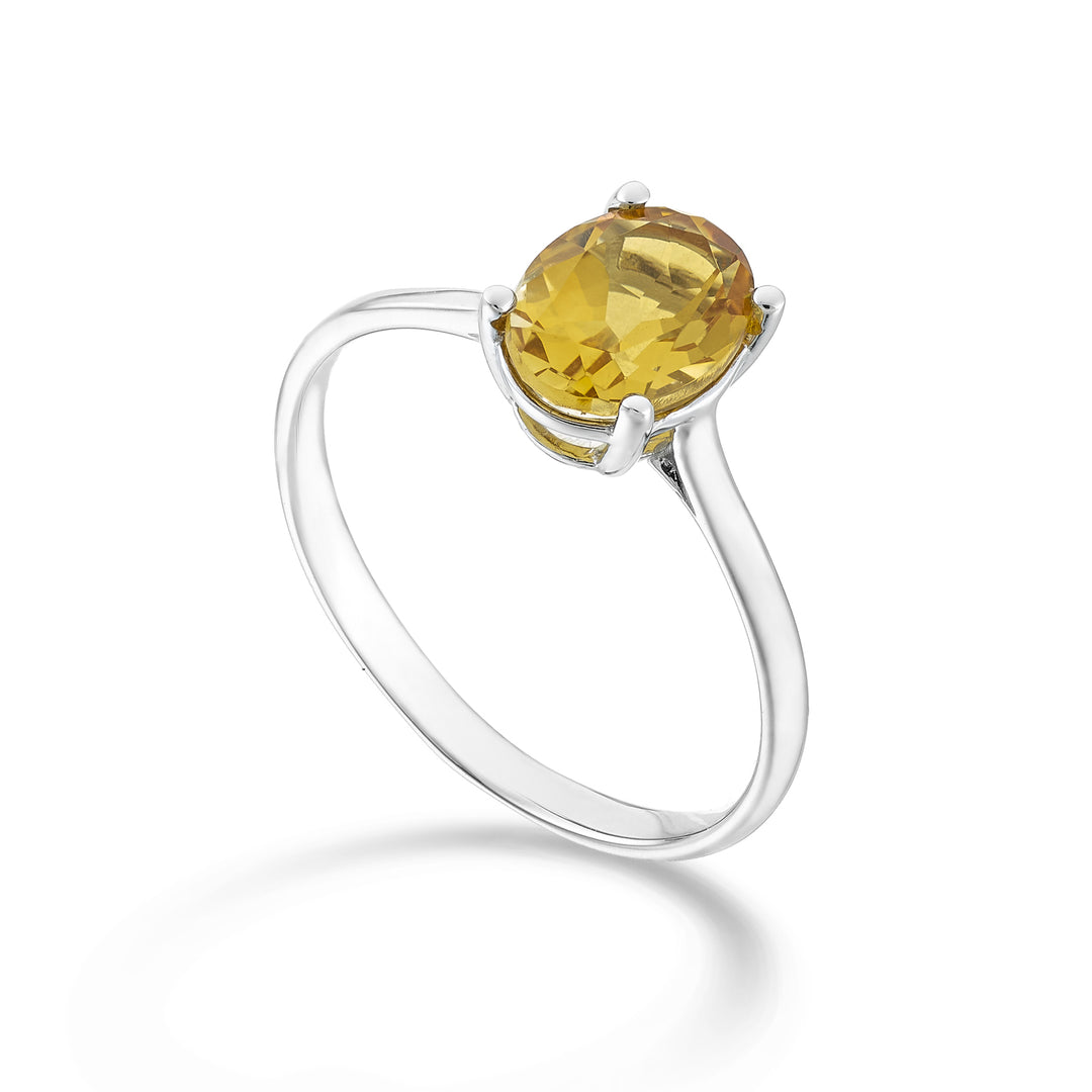 Nihama, ein 18 Karat ovaler Citrin, 8 x 6 ct.1,10 NA5172O4CITR