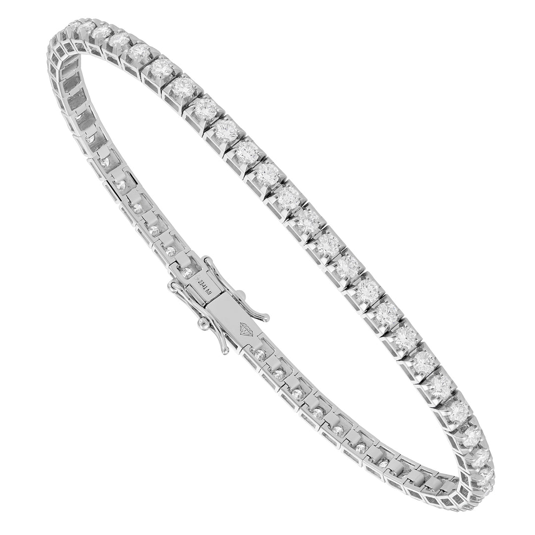 Golay quadratisches Tennisarmband 3,75 ct BTQ060DI18-21341110173