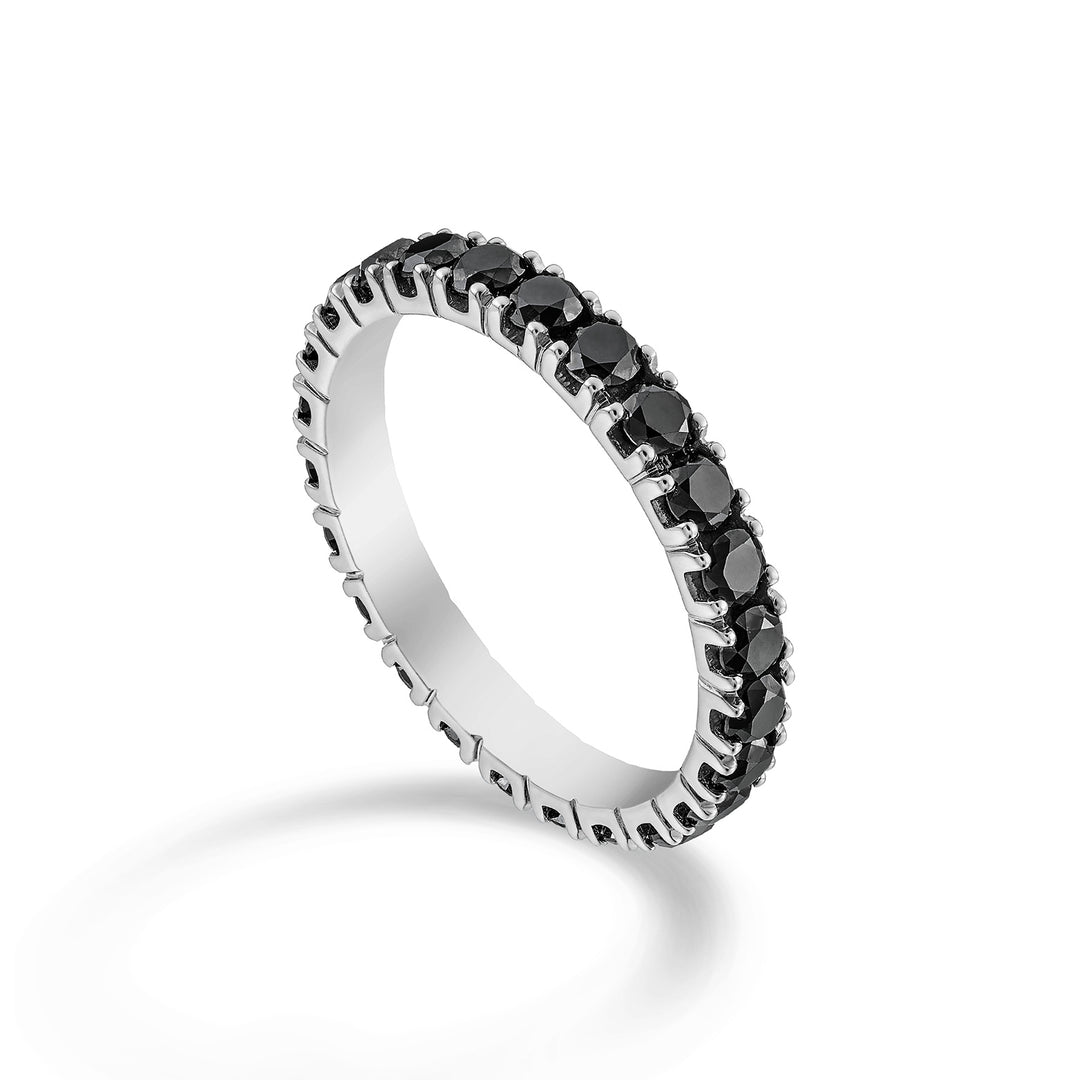 Golay Fingerring d. Schwarz ct 3,00 Weißgold Größe 21 AETL022BK200B-21-23164110083