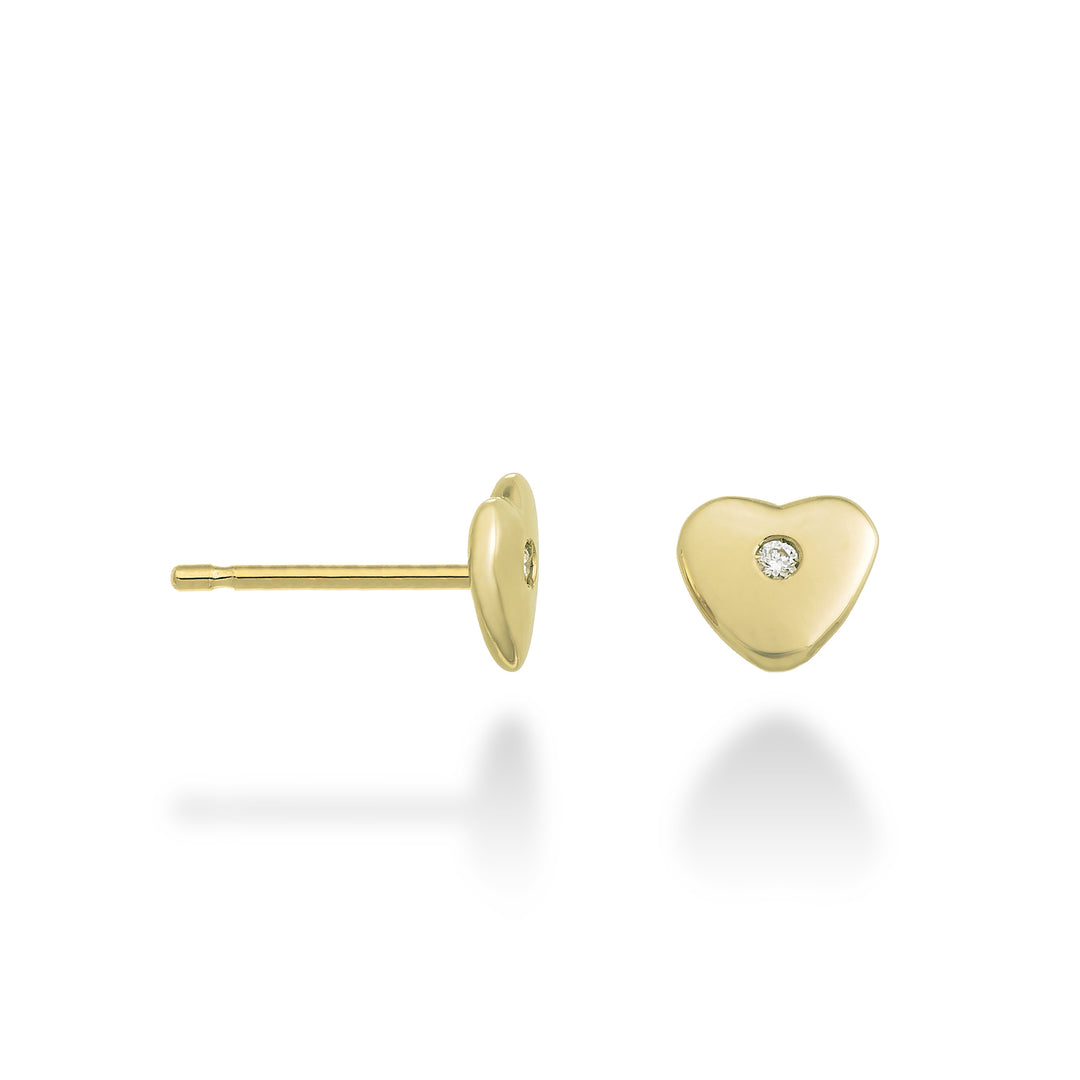 Nihama or 18k cuore ct.0,02 oro giallo NO5107O1BR002