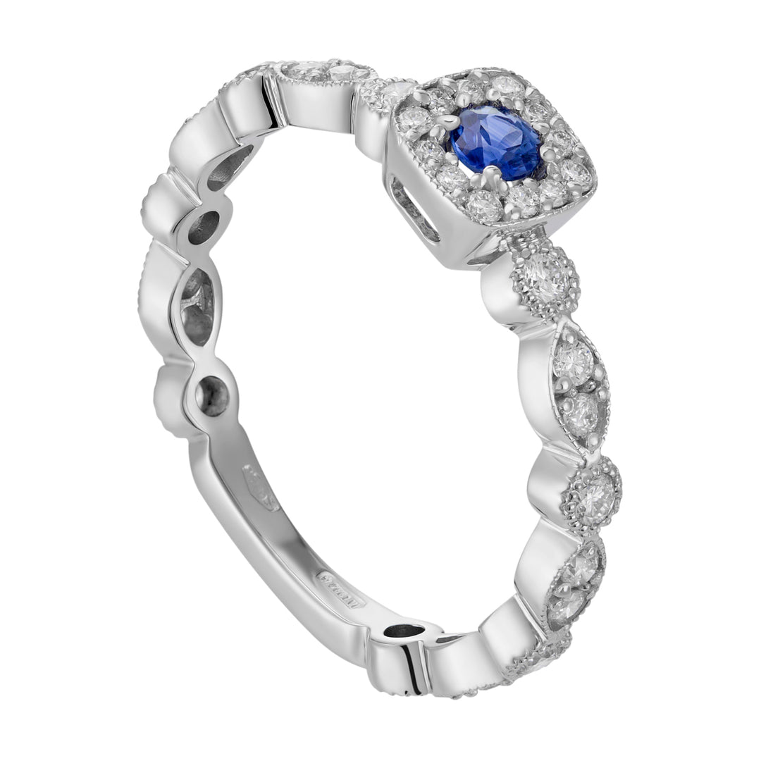 World Diamond Group marquise+round band AET026BZBDI4-21309110025