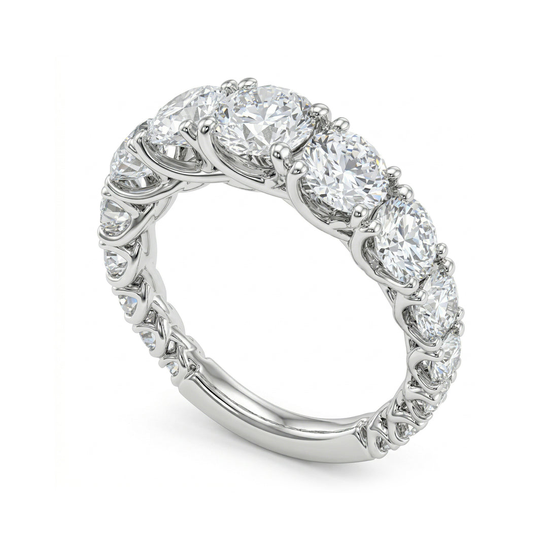 Nihama an 18kt lab g.d. centr. 0,70 tot ct. 3,70 a scalare con barretta NXDABTRE1482ABI.370