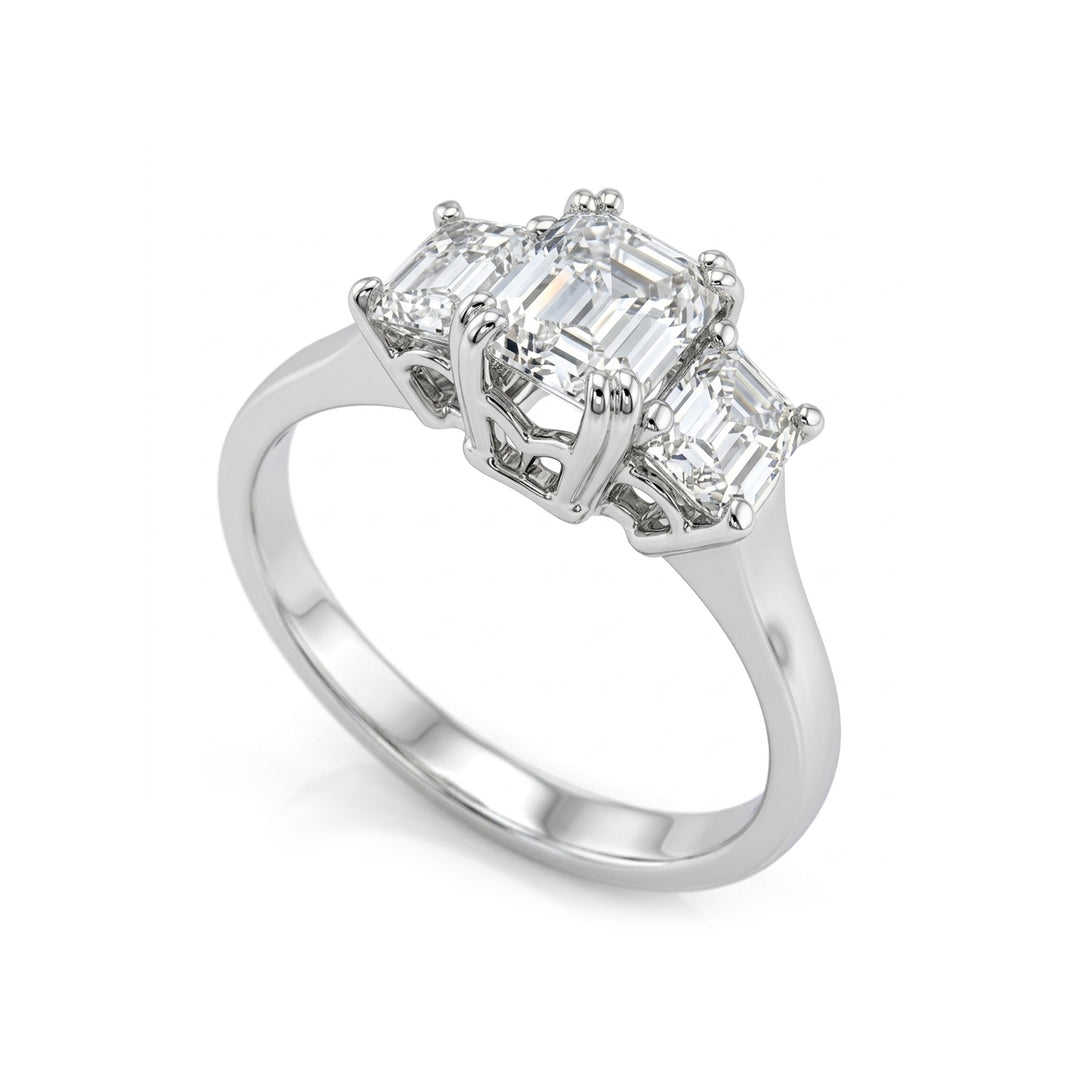 Golay anello trilogy taglio emerald ATREM003DI2-22060110013