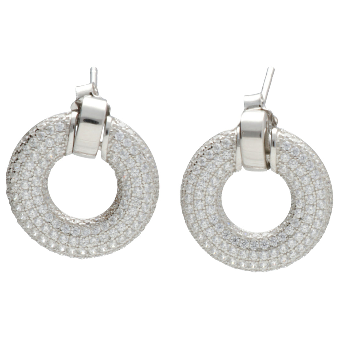 Nihama oder AG925 weiße Swarovski-Edelsteine NO7626A4WHITE0