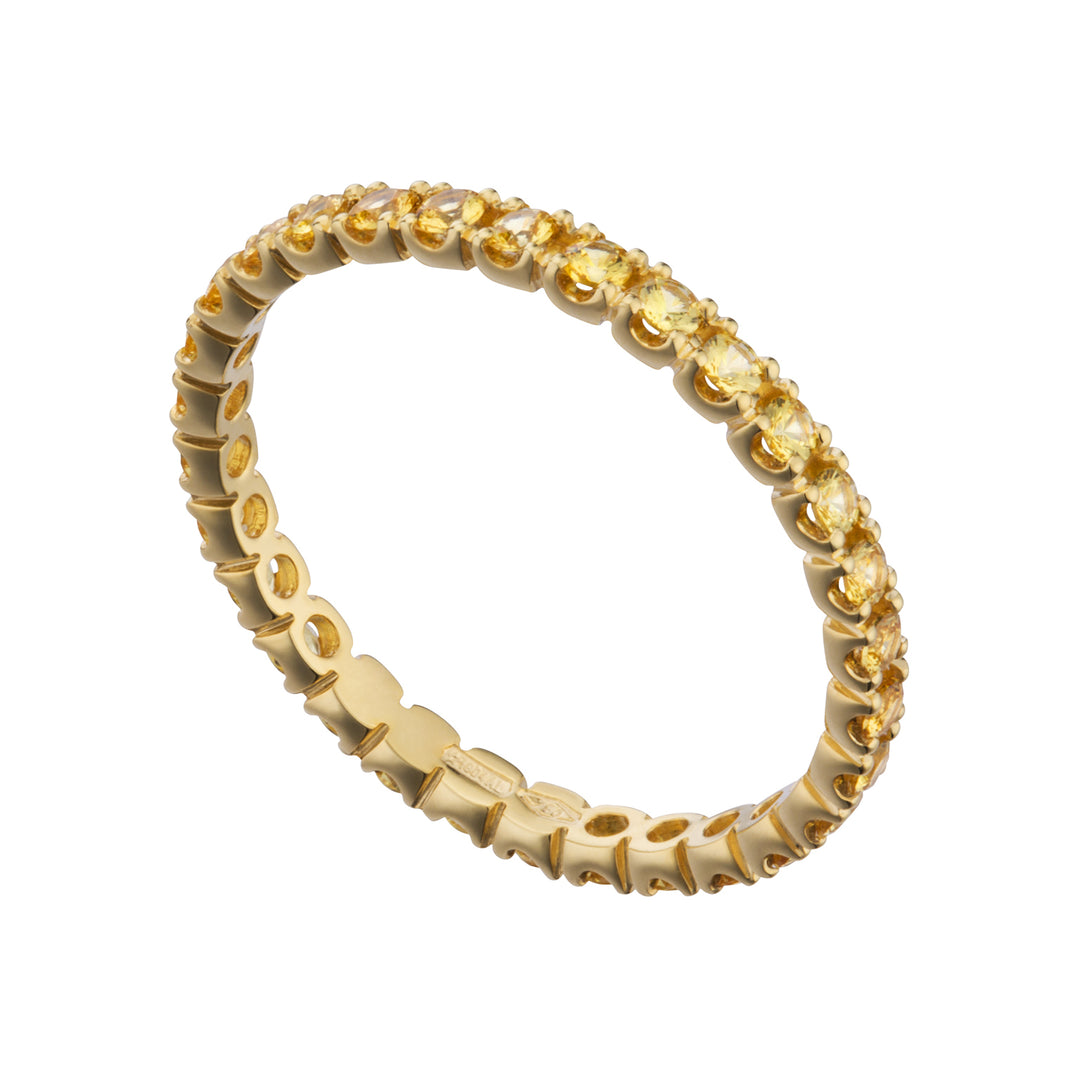 Bague du World Diamond Group diam. Saphirs jaunes 2,10 mm AET011055ZY-21054110028