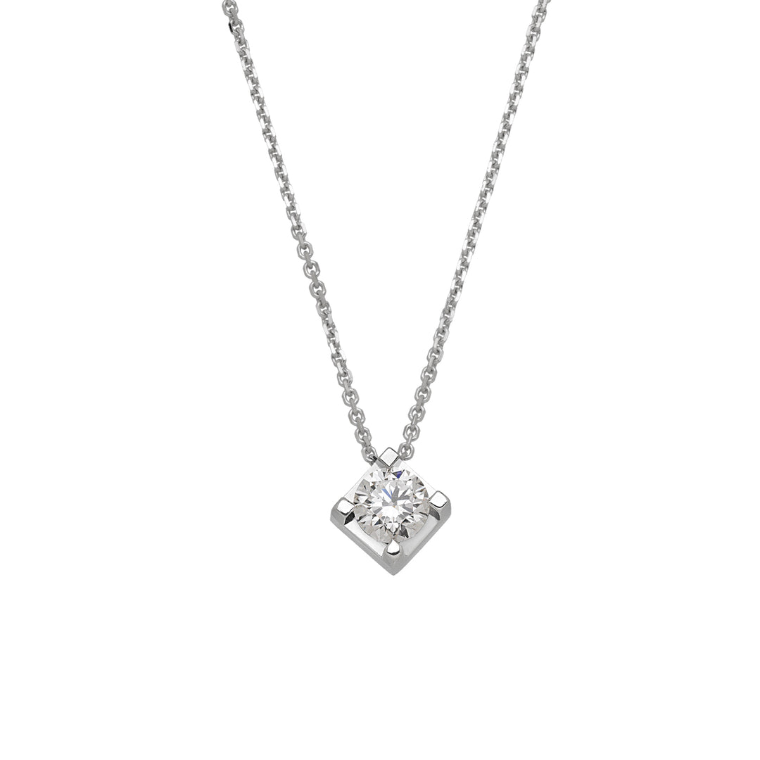 Golay collana con pendente punto luce tornito a rombo GIM006R-21351110067