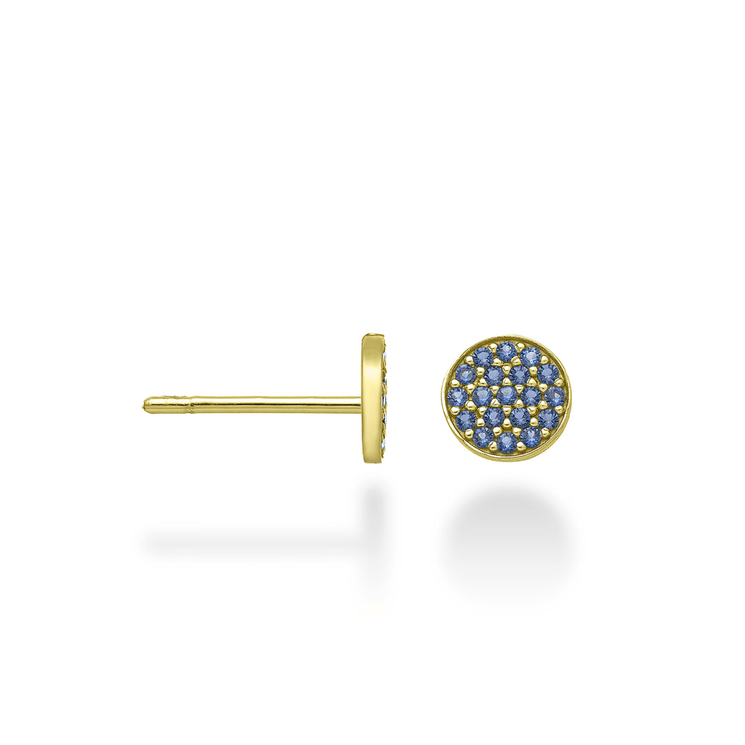 Nihama oder 18 Karat runde Saphire, 0,28 ct Gelbgold NO5147O1ZFR
