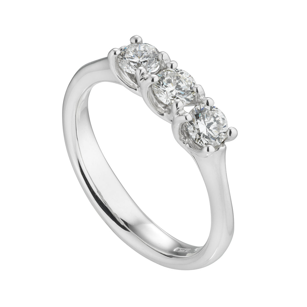 World Diamond Group forevermark grace trilogy ring ABFMTRETRIL-25303110100