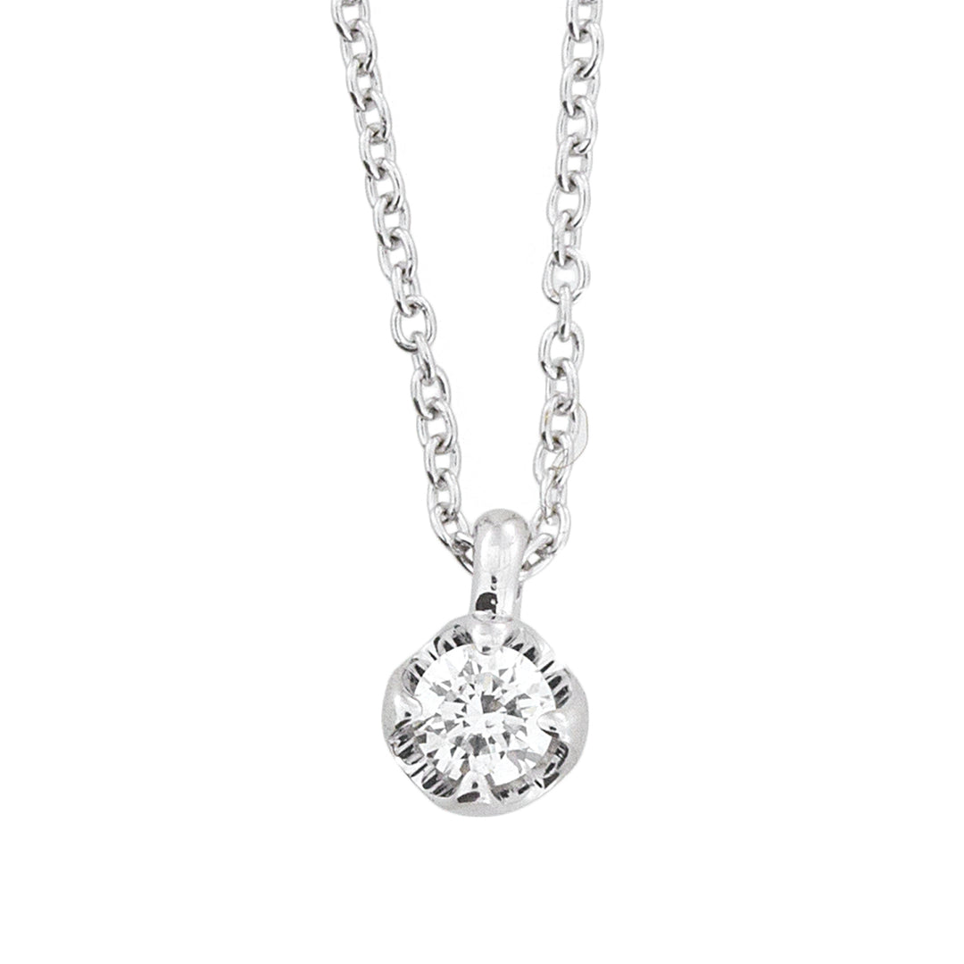 Collier Golay avec pendentif point lumineux PL002WDI-16236110219