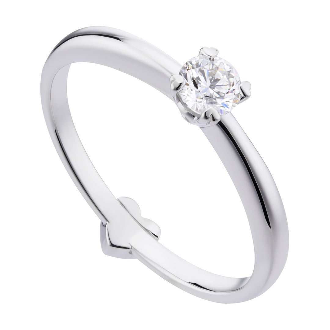 World Diamond Group Solitär mit Herz ASL031DI-18212110038
