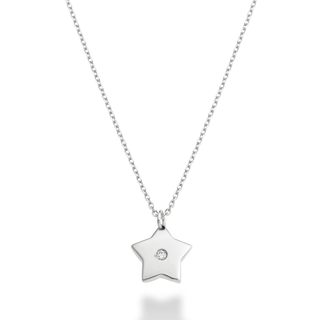 Mikiko cl 18k stella ct.0,01 oro bianco MD5128O4BR001
