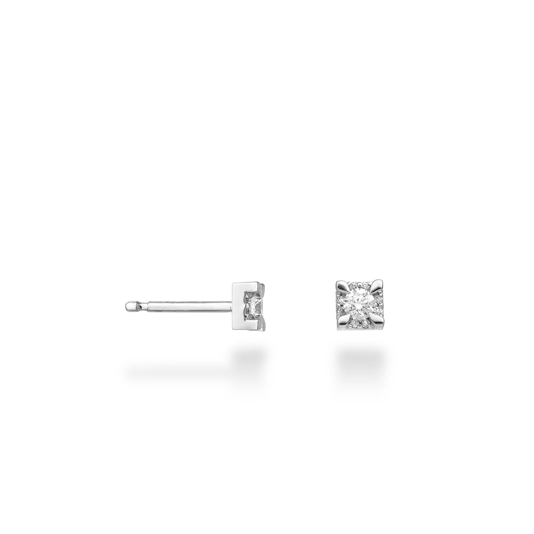 World Diamond Group orecchini pl con diamanti tra le griffe cen.0,09ct OPLC001DI010-24177110019
