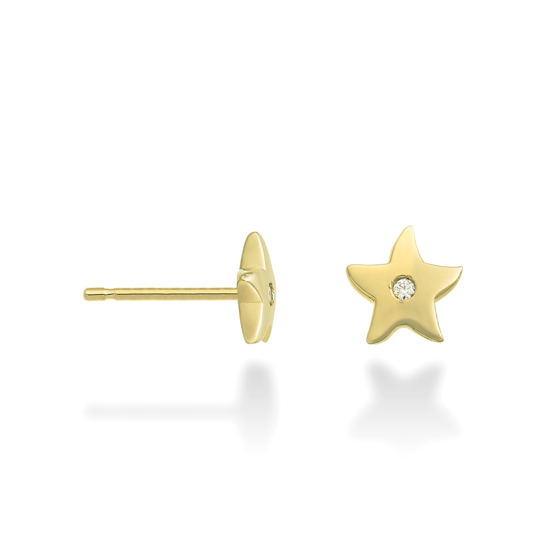 Nihama or 18k stella ct.0,02 oro giallo NO5108O1BR002