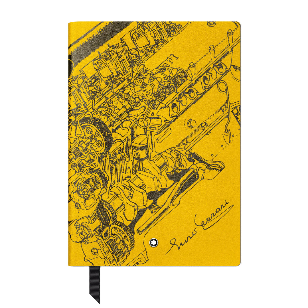 Montblanc Note Bloc # 146 A Ligne Montblanc Great Characters Enzo Ferrari Special Edition Giallo Modena 134717