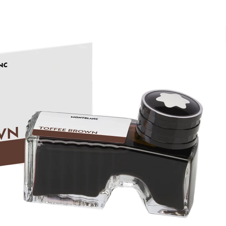 Montblanc Ink Boccetta 60 ml Toffee Brown (braun) 128190