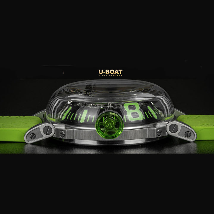 U-BOAT watch U-65 44mm green automatic steel 3344