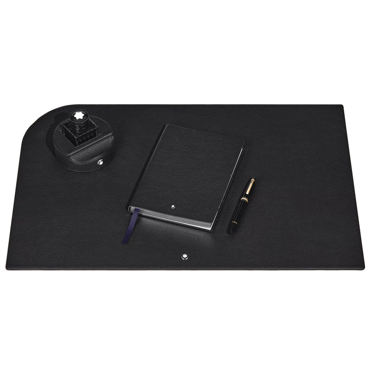 Montblanc Sottomano pelle con grana nero 222608