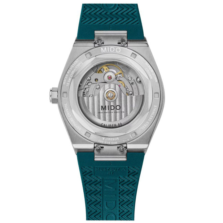 Mido Uhr Multifort 8 One Crown grün 40mm Automatik Stahl M055.507.17.091.00