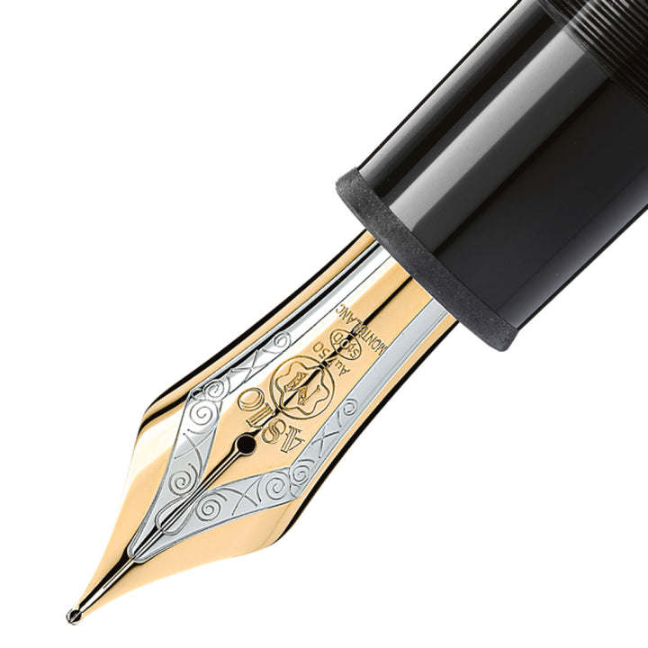 Montblanc stilografica Meisterstück 149 finitura oro punta B 132114