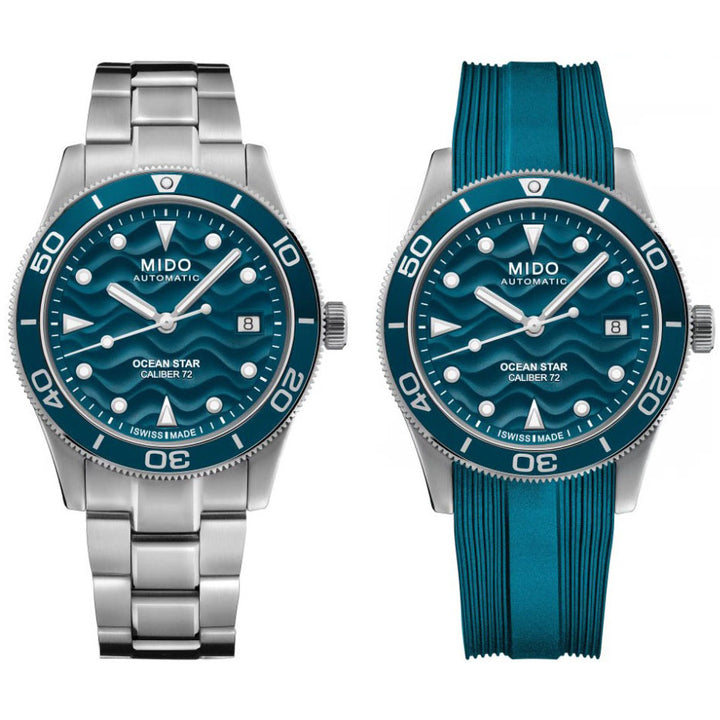 Mido watch Ocean Star Special Edition 39mm blue automatic steel M026.907.11.041.01