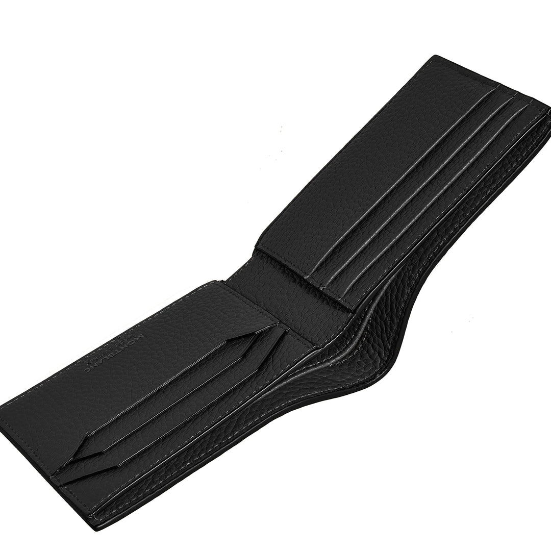 Montblanc 6cc Geldbörse schwarz 220198