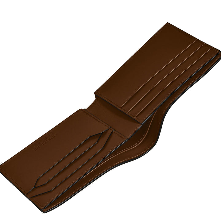 Portefeuille Montblanc 6 compartiments Meisterstück marron ombré 220315