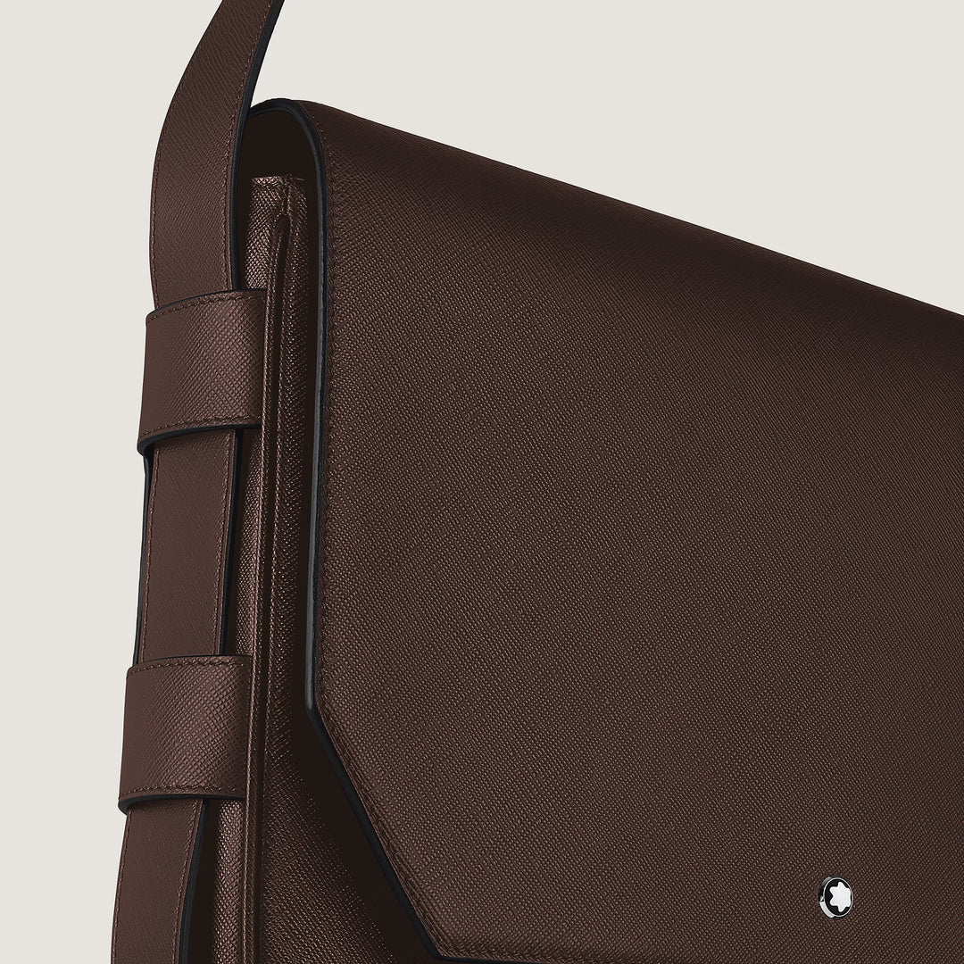 Montblanc borsa messenger pelle Sartorial Ebony colour 222931